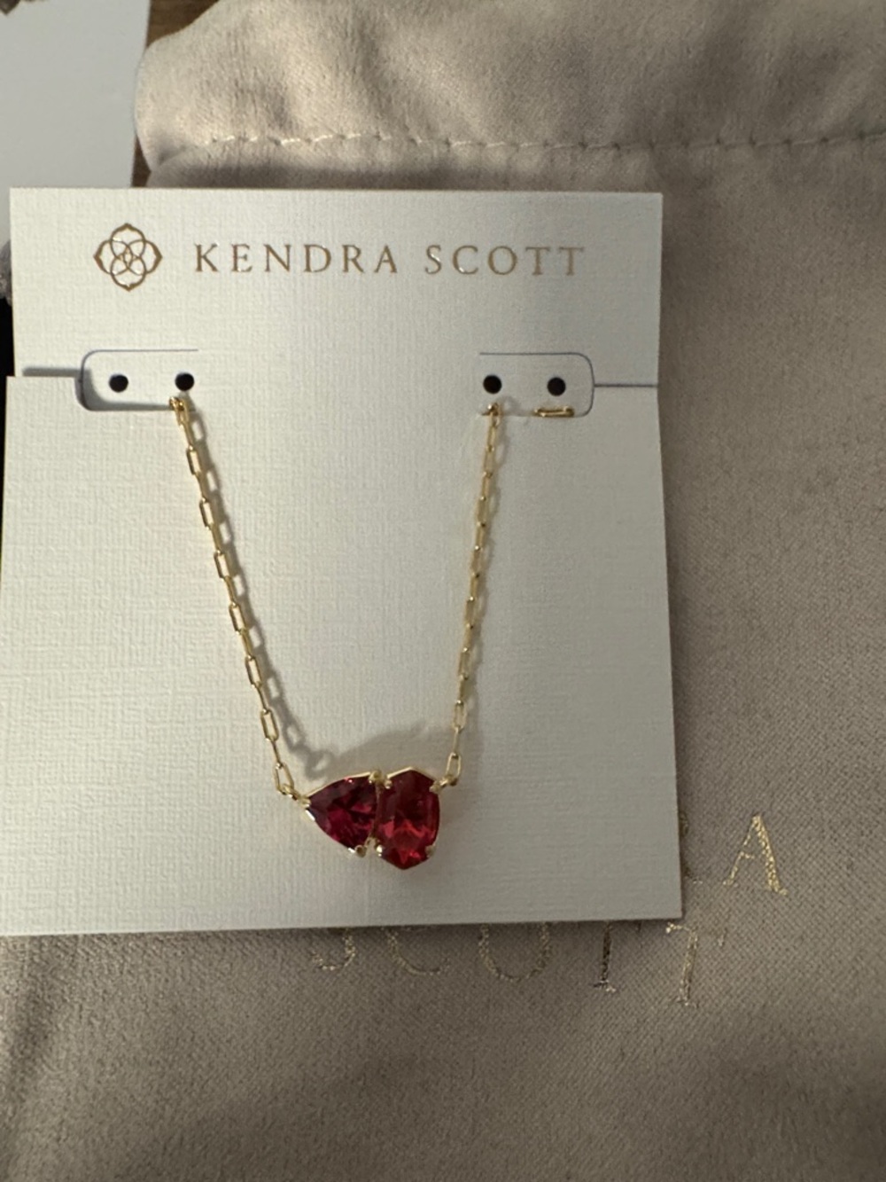 Kendra Scott Tatum January pendant necklace // NWT!